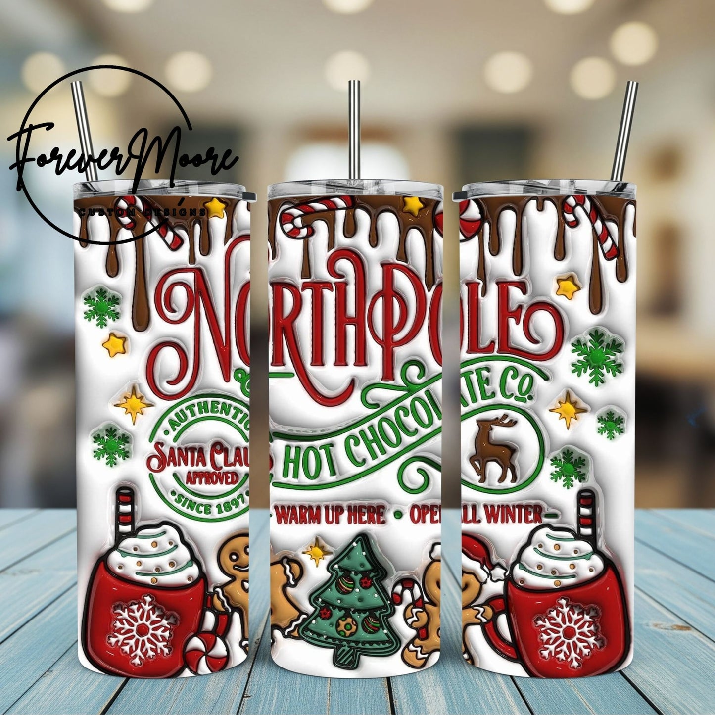 CHRISTMAS TUMBLERS