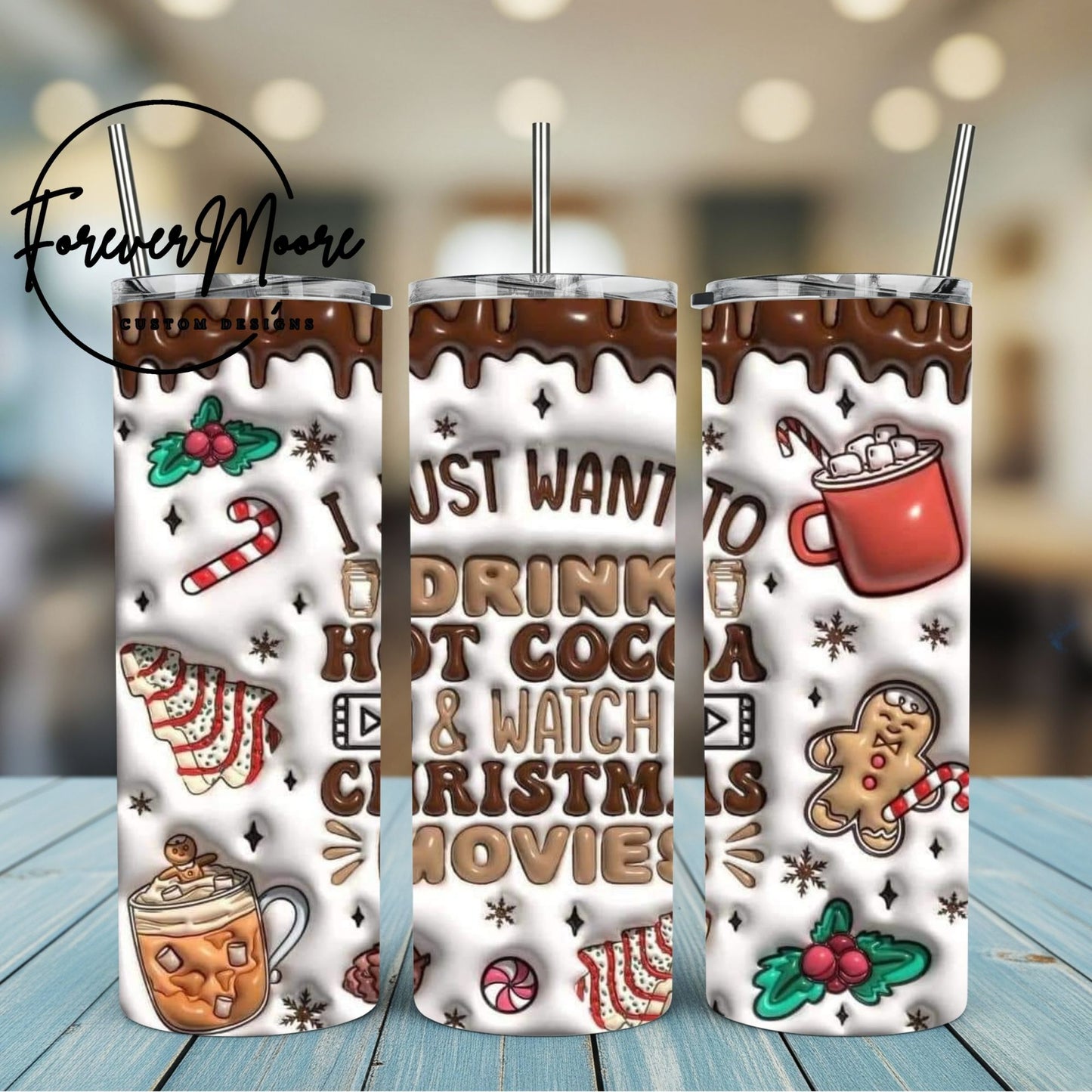 CHRISTMAS TUMBLERS