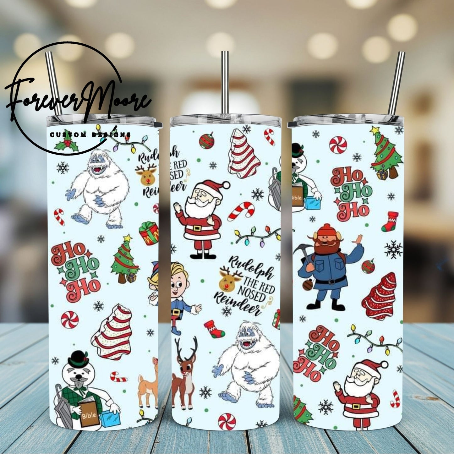 CHRISTMAS TUMBLERS